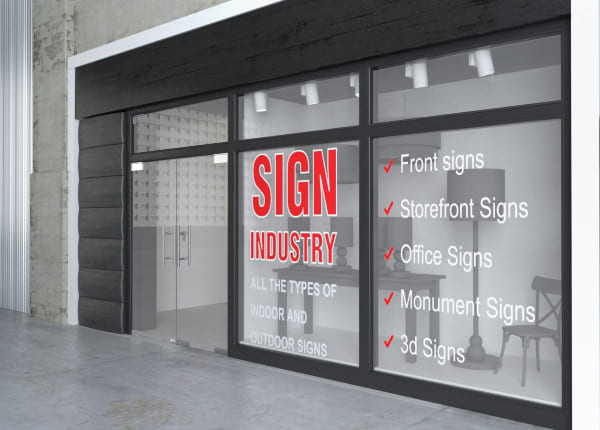 Брендування вітрини